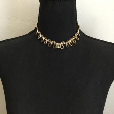 Beautiful vintage, Sarah Coventry celestial fire necklace from 1956