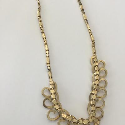 Beautiful vintage, Sarah Coventry celestial fire necklace from 1956