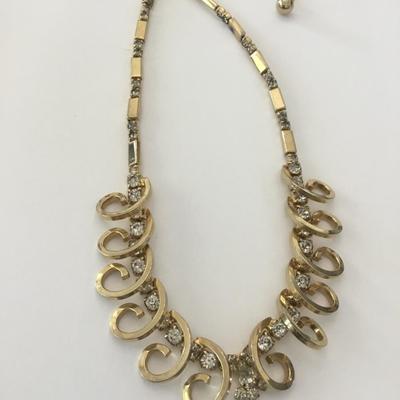 Beautiful vintage, Sarah Coventry celestial fire necklace from 1956
