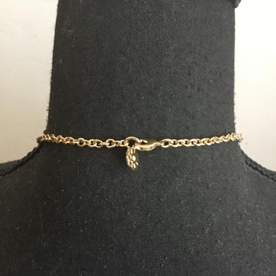 Very beautiful marked , gold, toned statement, necklace