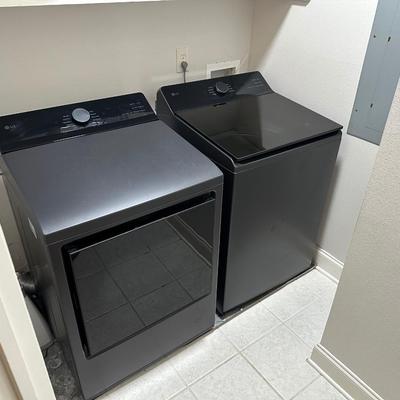 LG Smart Washer & Dryer Set - 1 Year Old