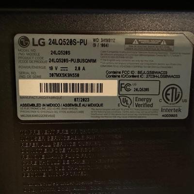 LG 24” HD Smart TV
