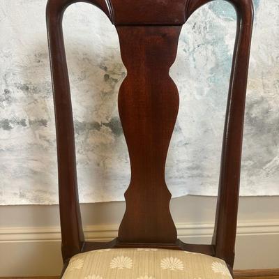 Hickory Chair Queen Anne Side Chair
