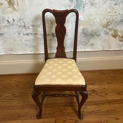 Hickory Chair Queen Anne Side Chair