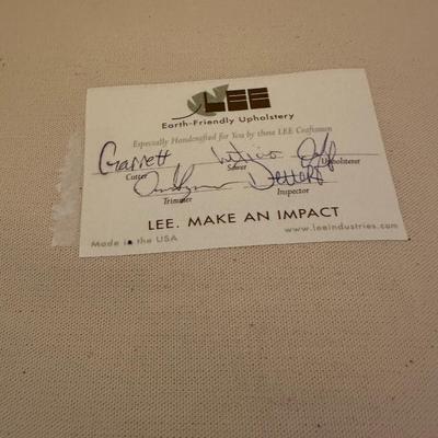Lee Industries Slipcover Swivel Armchair (1 of 2)