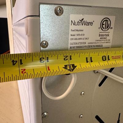 NutriWare Digital Food Dehydrator with Cookbook