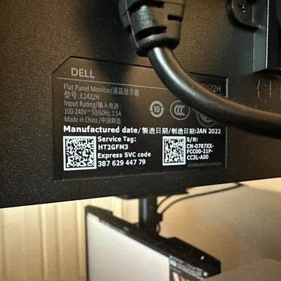 Pair of Dell 24” LED Monitors (2022)