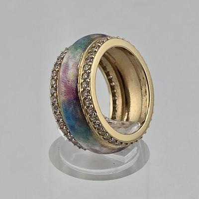 Lot 23: Misc. 925 Silver Rings/Earrings - 17g / Size 5.5 & 6