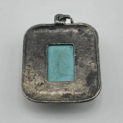 Lot 40: Native American Style Fashion Pendant & Bracelet