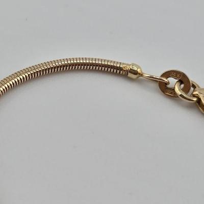 Lot 49: 22" - 14k Gold Necklace / 11g