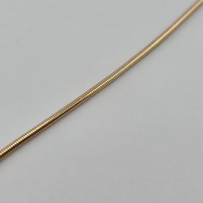 Lot 49: 22" - 14k Gold Necklace / 11g