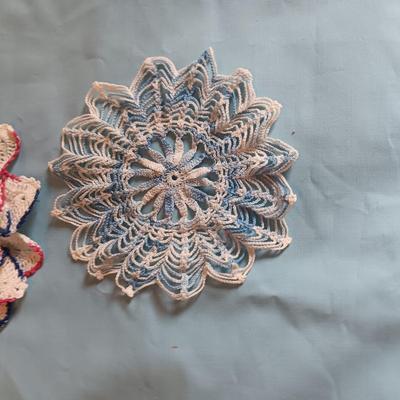 HAND EMBROIDERED TABLECLOTHS AND HAND CROCHETED DOILIES