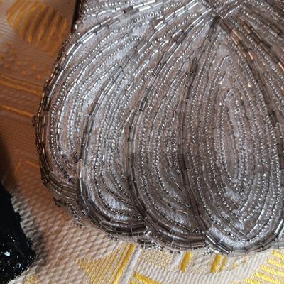 3 BEADED PURSES