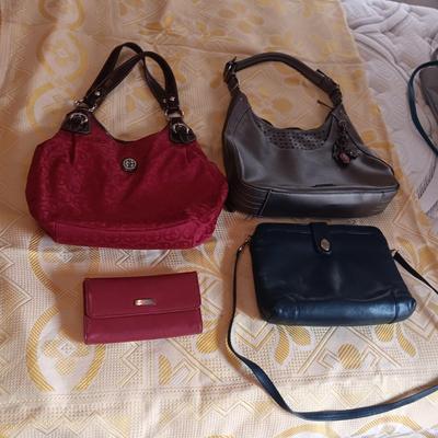3 PURSES AND A WALLET