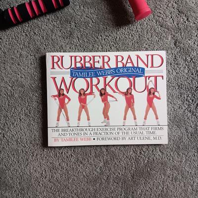 EXERCISE ITEMS AND STRETCH BOOK