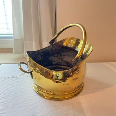 939 Brass Coal Schuttle
