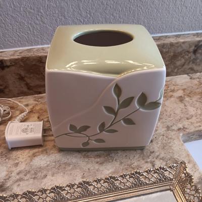 CONAIR ELECTRIC SHAVER, DRESSER MIRROR, MUSICAL TRINKET BOX AND MORE