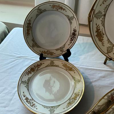 946 Nippon Hand-Painted Porcelain China Set