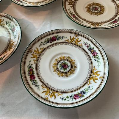 949 Royal Doulton "Cymelia" Fine Bone China Teacups & Plates