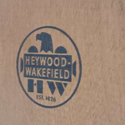 MCM HEYWOOD WAKEFIELD 2 TIER CORNER TABLE IN GREAT CONDITION