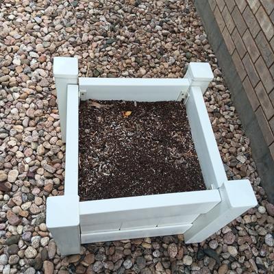 2 MATCHING PLANTER BOXES