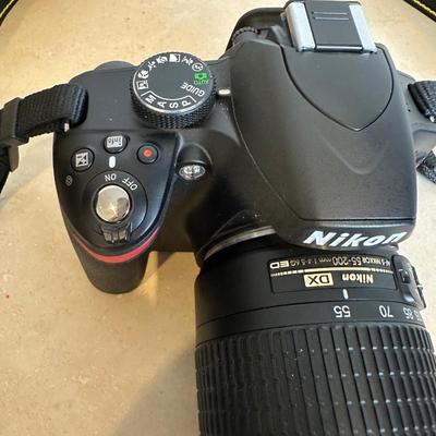 Nikon D3200 DSLR Camera Bundle with 2 Lenses, Case, Tripod & Accessories