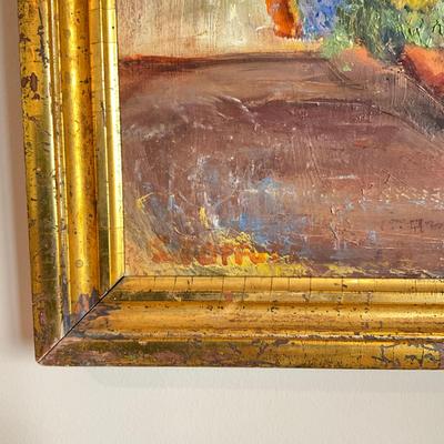 989 Oil On Board Still Life Painting by Jane Shannahan Offutt (1915-2000)