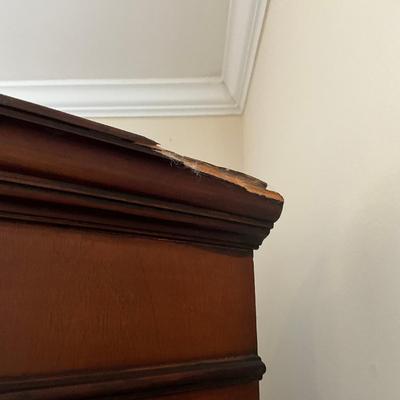 998 Chinese Chippendale Secretary Desk