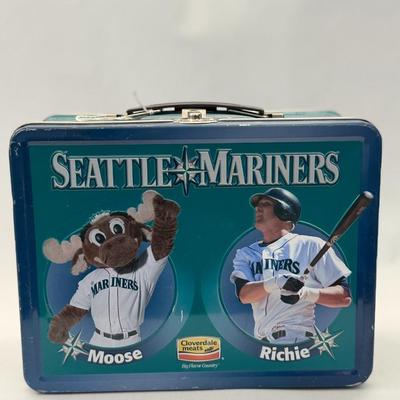 Lot 14: Seattle Mariners Metal Lunch Box – Vintage Style MLB Collectible