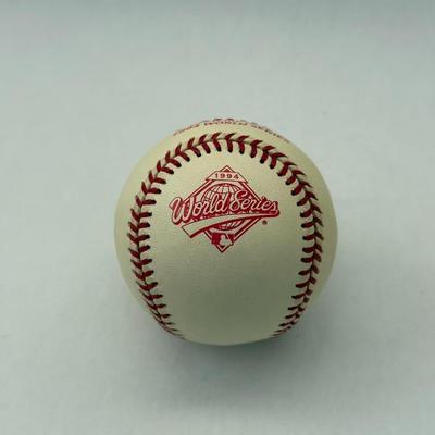 Lot 16: 1994 World Series Commemorative Baseball – Historic MLB Strike Year Collectible (Never Happened!)