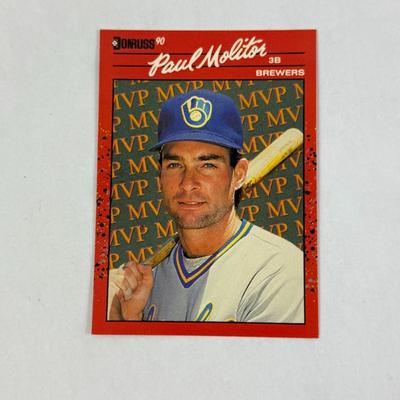 Lot 18: Vintage Baseball Card Lot – Bo Jackson, Paul Molitor, Will Clark, Jose Canseco & More | 80s–90s Stars & Inserts