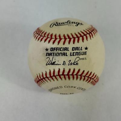 Lot 21: Vintage Billy Herman Autographed Baseball – Baseball Hall of Famer Memorabilia