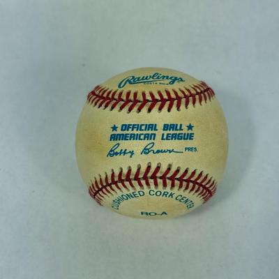 Lot 25: Jim "Catfish" Hunter Autographed Baseball – HOF 1987 Inscription | Yankees & A's Legend