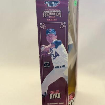Lot 27: Nolan Ryan 1998 Starting Lineup Figure – MLB Pitching Legend & Hall of Famer Collectible