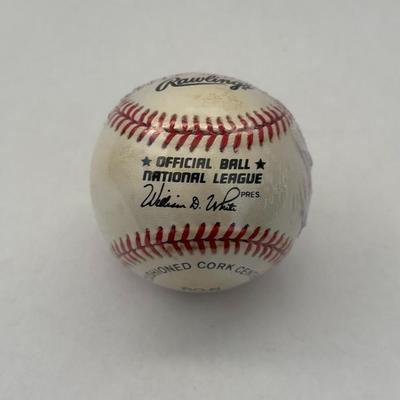 Lot 28: Willie McCovey Autographed Baseball – Hall of Fame Power Hitter & Giants Legend