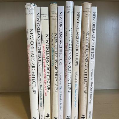 New Orleans Architecture Hardcover Books