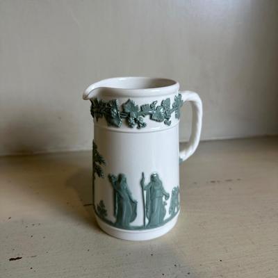 Wedgwood Celadon on Cream Queens Ware