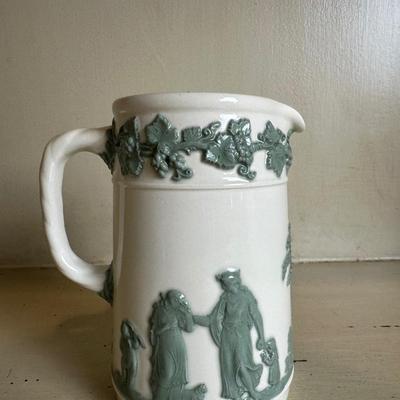 Wedgwood Celadon on Cream Queens Ware