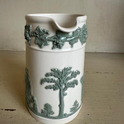 Wedgwood Celadon on Cream Queens Ware