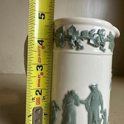 Wedgwood Celadon on Cream Queens Ware
