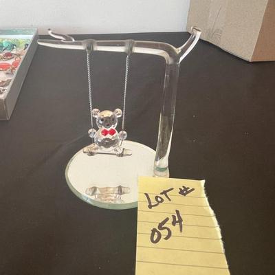 Mini Bear on swing