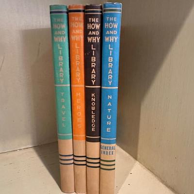 Vintage Set “The How and Why Library” Books