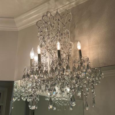 Restoration Hardware Crystal Wall Sconce (Single)