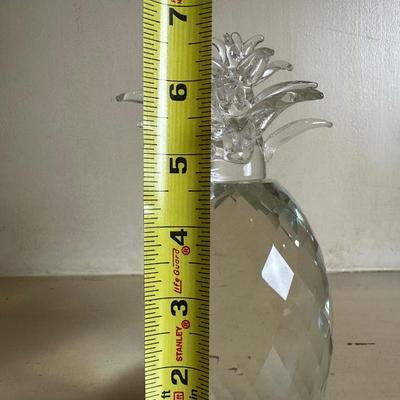 Glass Pineapple Figurine