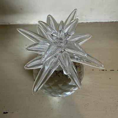 Glass Pineapple Figurine