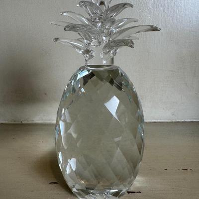 Glass Pineapple Figurine