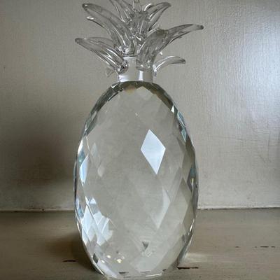 Glass Pineapple Figurine