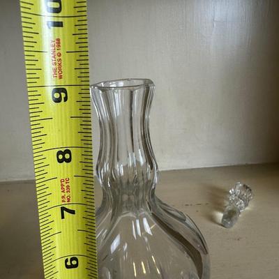 Pair of Glass Decanters