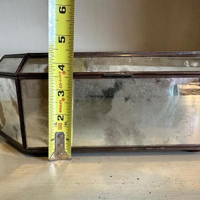Octagonal Mirrored Glass Box – Made in Mexico