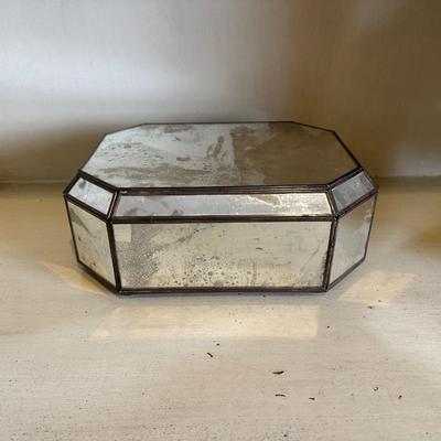 Octagonal Mirrored Glass Box – Made in Mexico